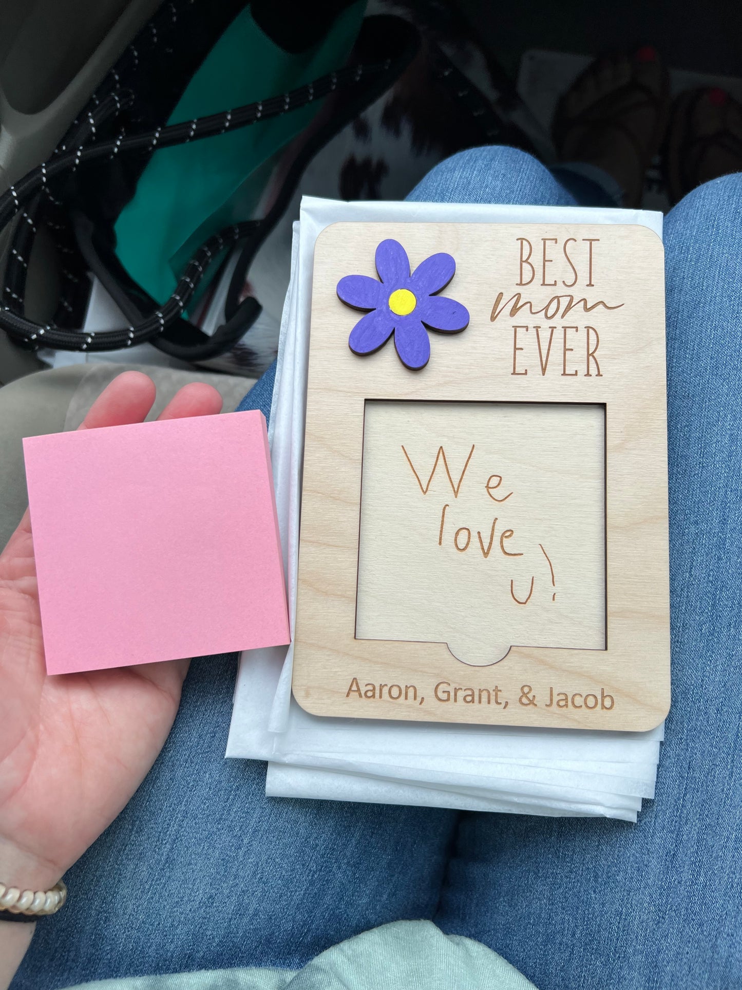 Best Mom Ever Sticky Note Holder