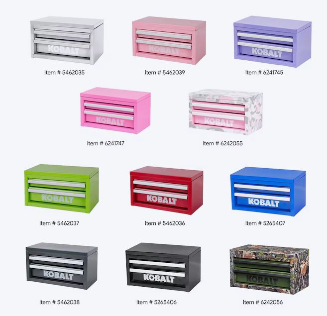 Custom Engraved Mini Toolbox