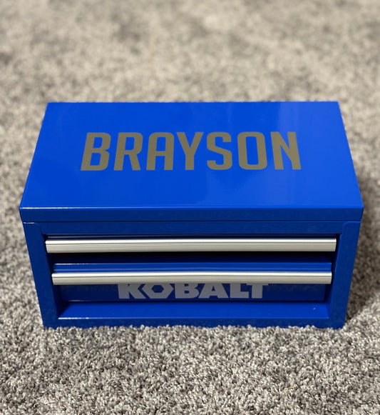 Custom Engraved Mini Toolbox