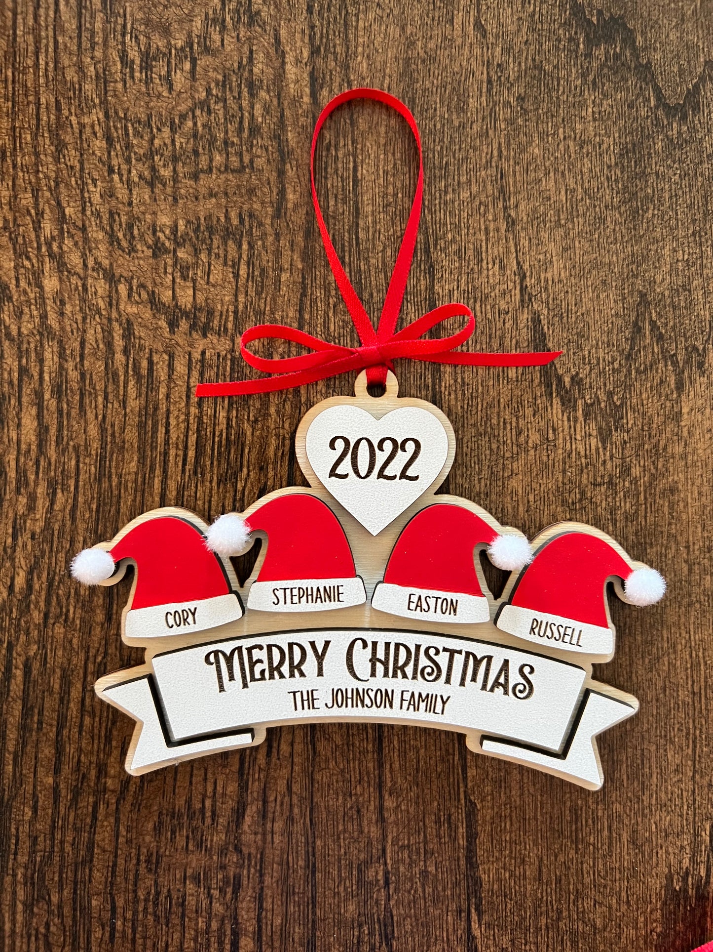 Santa Hat Ornament