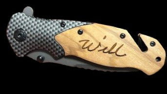 Engraved Pocket Knife