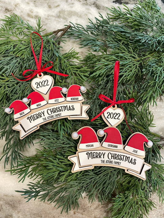 Santa Hat Ornament