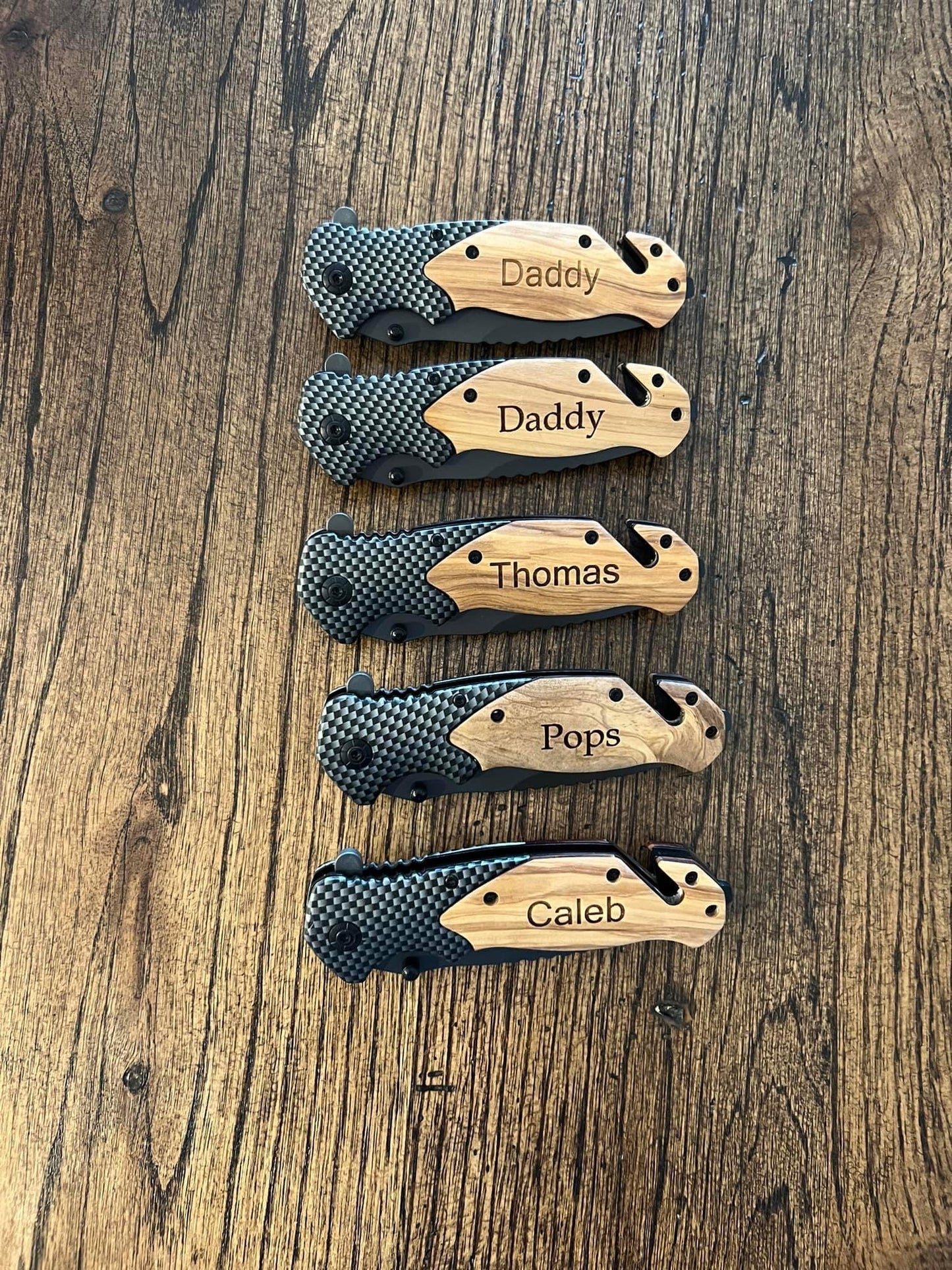 Engraved Pocket Knife