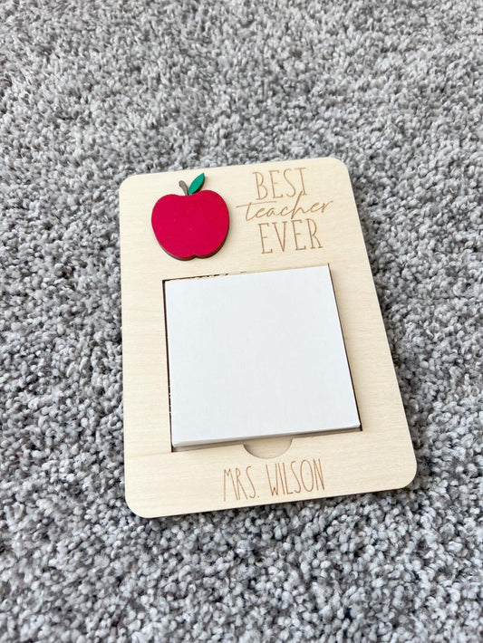 Teacher Sticky Note Holders
