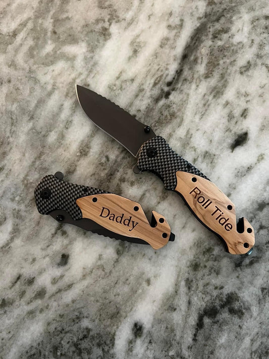 Engraved Pocket Knife