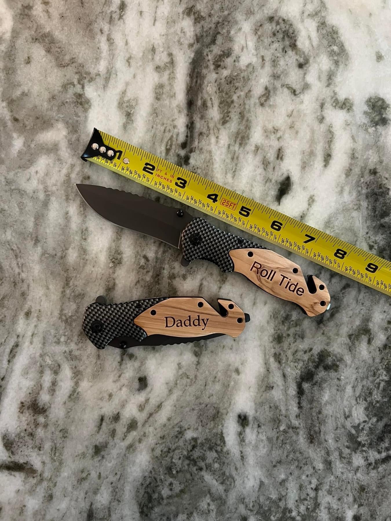 Engraved Pocket Knife