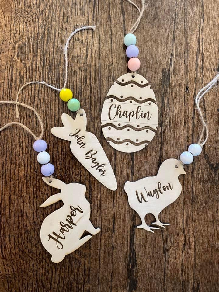 Easter Basket Tags